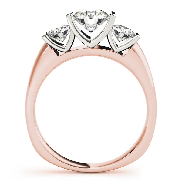 3-Stone Round Engagement Ring - Image 10