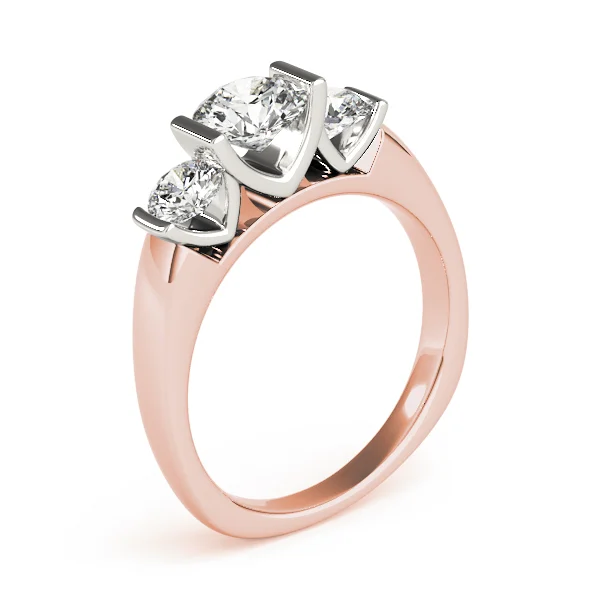 3-Stone Round Engagement Ring - Image 12