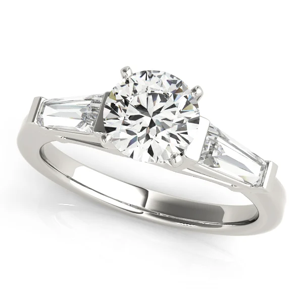 Baguette 3-Stone Engagement Ring