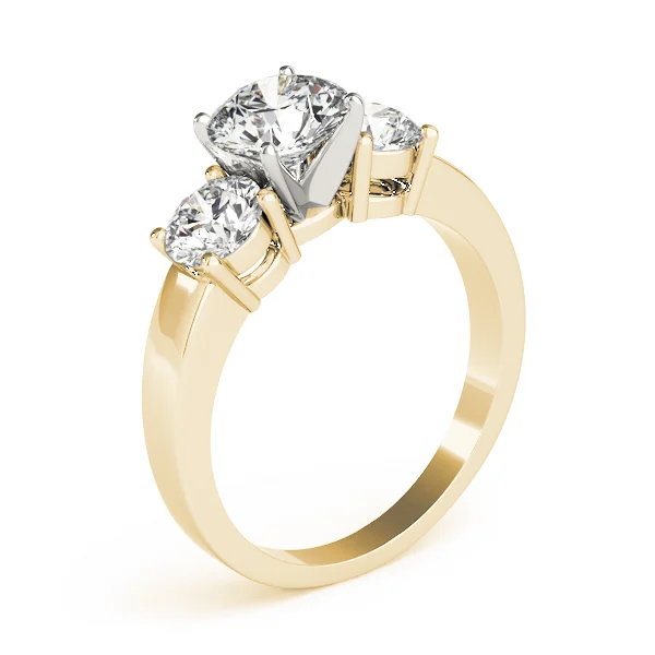 3-Stone Round Engagement Ring - Image 7