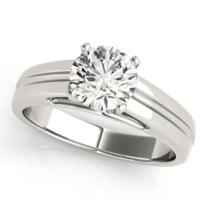Cathedral Solitaire Engagement Ring