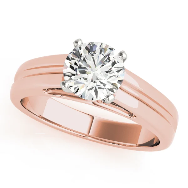 Cathedral Solitaire Engagement Ring - Image 9