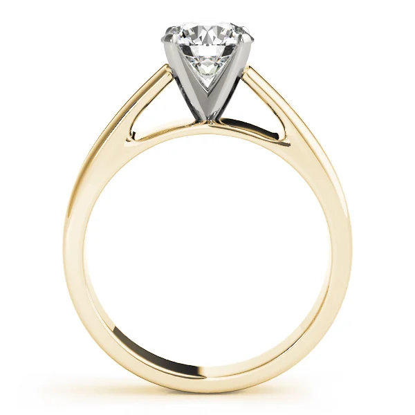 Cathedral Solitaire Engagement Ring - Image 6