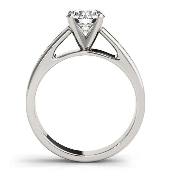 Cathedral Solitaire Engagement Ring - Image 2