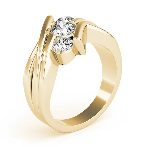 ENGAGEMENT RINGS 3 STONE ROUND - Image 8