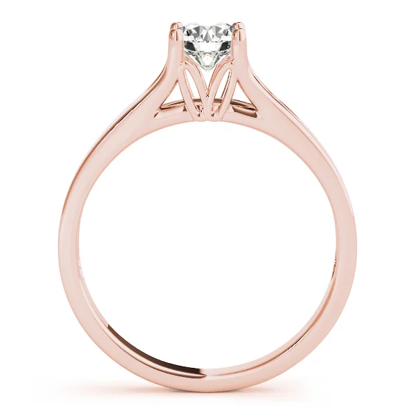 Solitaire Round Engagement Rings - Image 10
