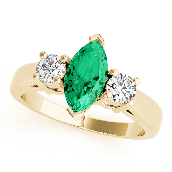 3-Stone Marquise Engagement Ring - Image 17