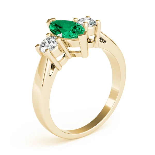 3-Stone Marquise Engagement Ring - Image 20