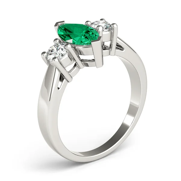 3-Stone Marquise Engagement Ring - Image 16