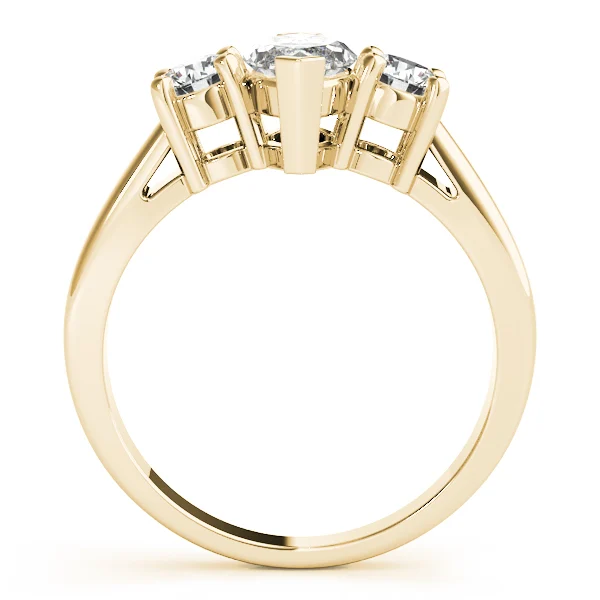3-Stone Marquise Engagement Ring - Image 6
