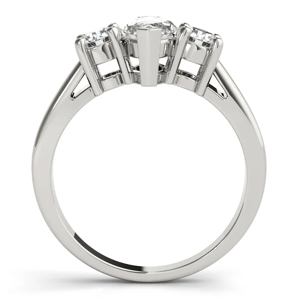 3-Stone Marquise Engagement Ring - Image 2