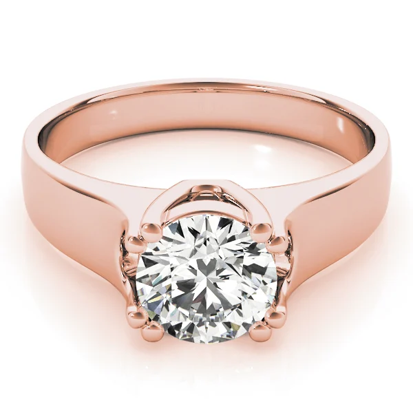 Solitaire Double Prong Engagement Ring - Image 11