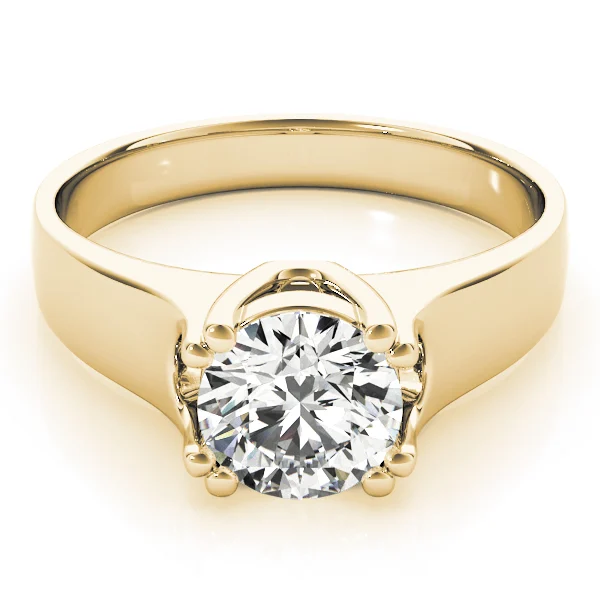 Solitaire Double Prong Engagement Ring - Image 7