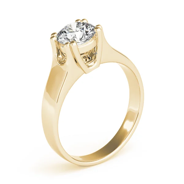 Solitaire Double Prong Engagement Ring - Image 8