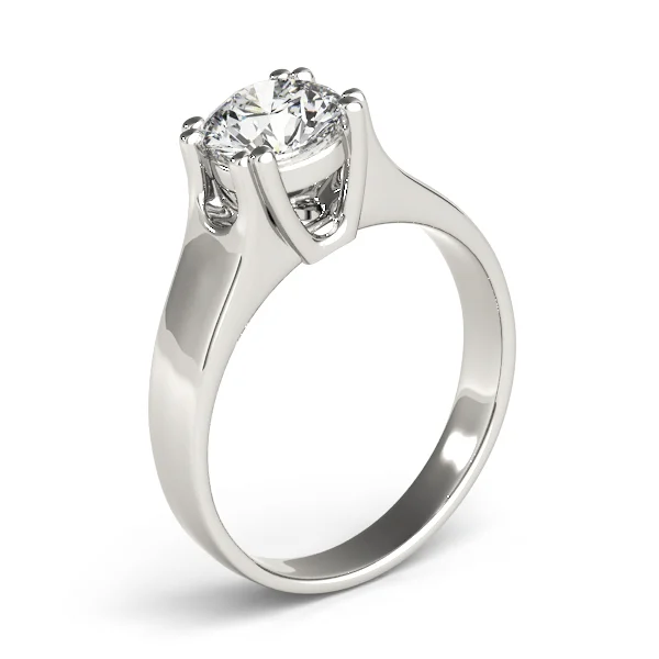 Solitaire Double Prong Engagement Ring - Image 4