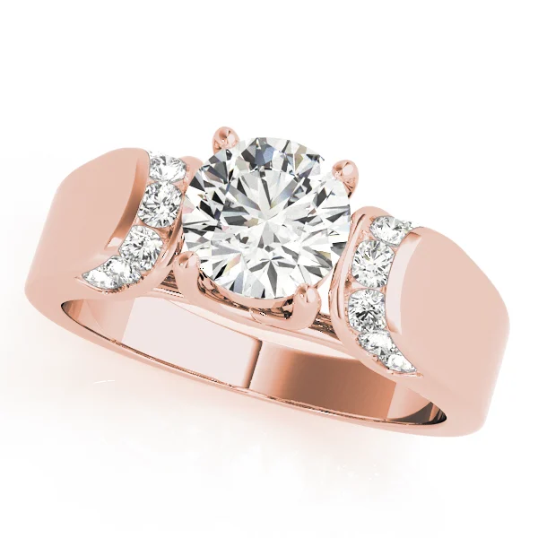 Solitaire Trellis Engagement Ring - Image 9