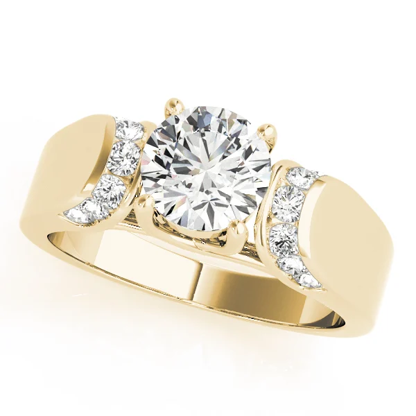 Solitaire Trellis Engagement Ring - Image 5
