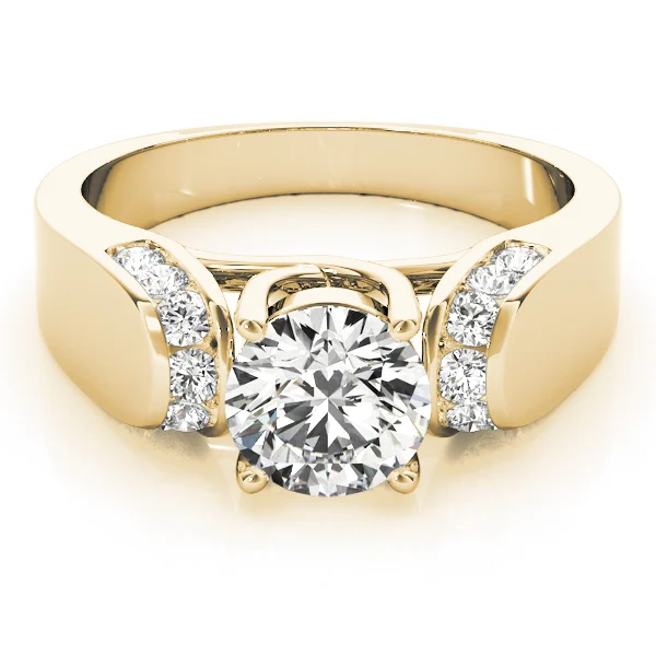 Solitaire Trellis Engagement Ring - Image 7