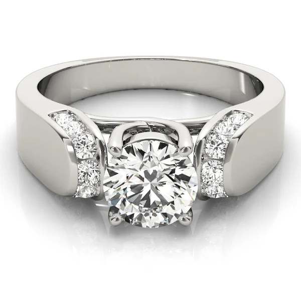 Solitaire Trellis Engagement Ring - Image 3