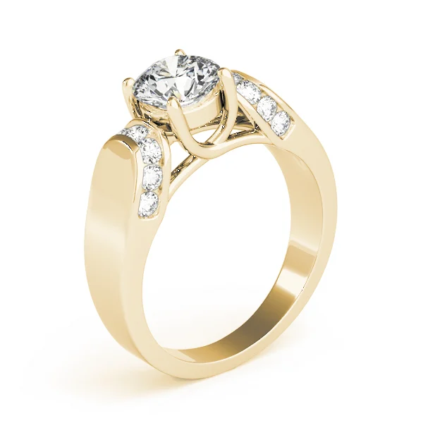 Solitaire Trellis Engagement Ring - Image 8