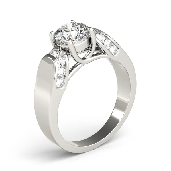 Solitaire Trellis Engagement Ring - Image 4