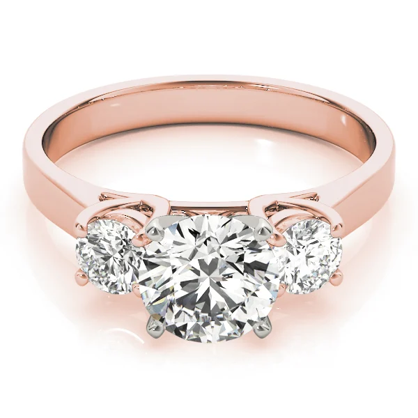 3-Stone Round Engagement Ring - Image 11