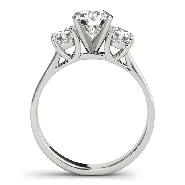 3-Stone Round Engagement Ring - Image 2