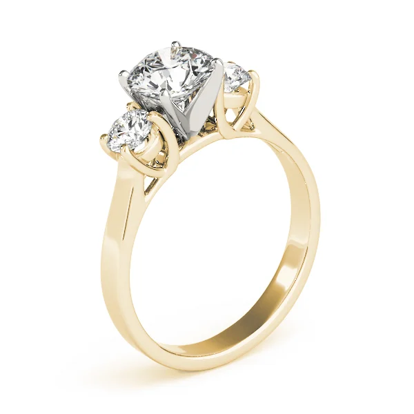3-Stone Round Engagement Ring - Image 8