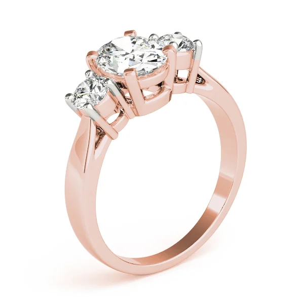 3-Stone Prong Set Engagement Rings - Image 12