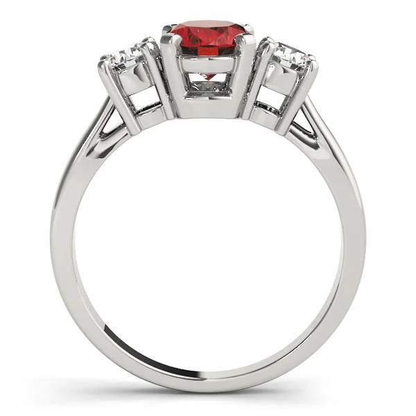 3-Stone Prong Set Engagement Rings - Image 14