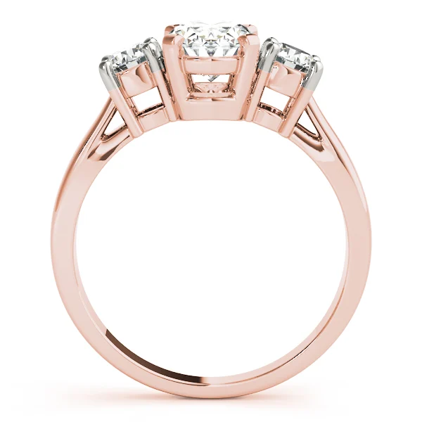 3-Stone Prong Set Engagement Rings - Image 10