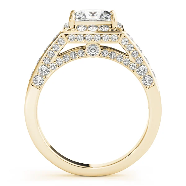 ENGAGEMENT RINGS HALO SQUARE & CUS - Image 6