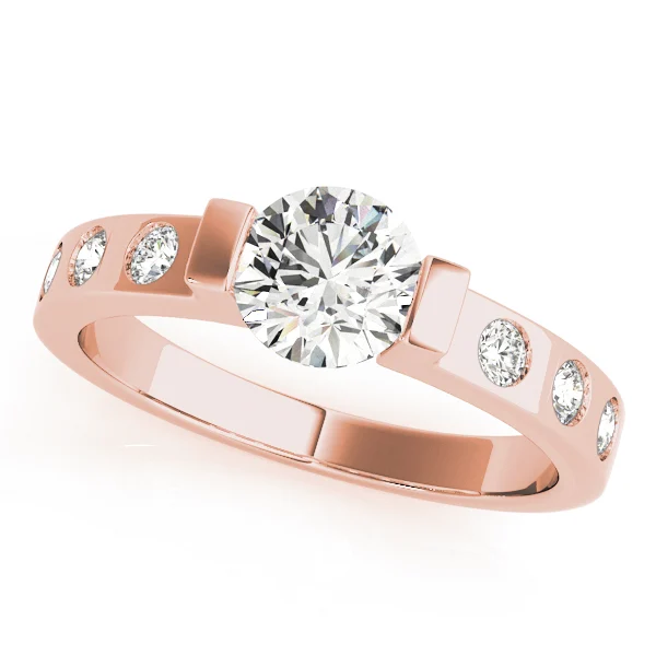 ENGAGEMENT RINGS SINGLE ROW PRONG - Image 9