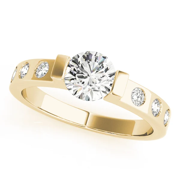 ENGAGEMENT RINGS SINGLE ROW PRONG - Image 5