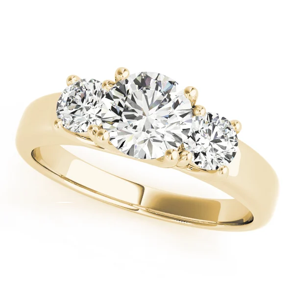 3-Stone Trellis Engagement Rings - Image 5