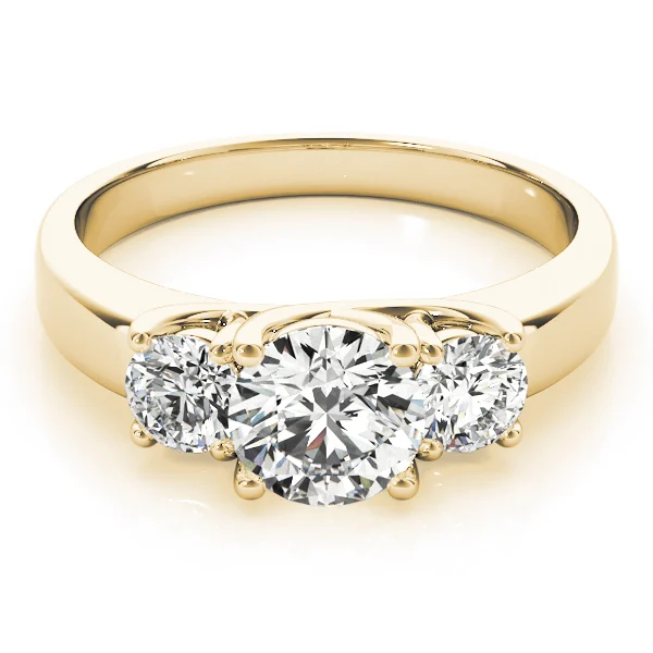 3-Stone Trellis Engagement Rings - Image 7