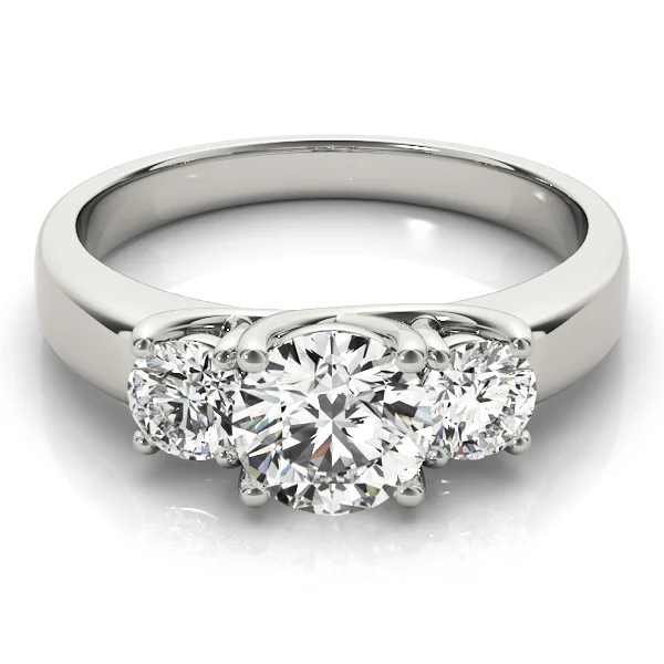 3-Stone Trellis Engagement Rings - Image 3
