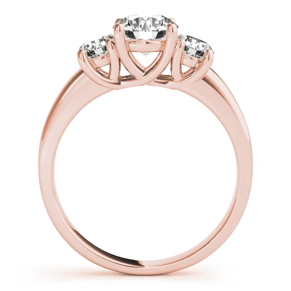 3-Stone Trellis Engagement Rings - Image 10