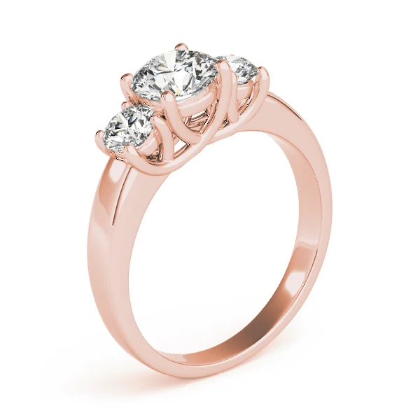 3-Stone Trellis Engagement Rings - Image 12