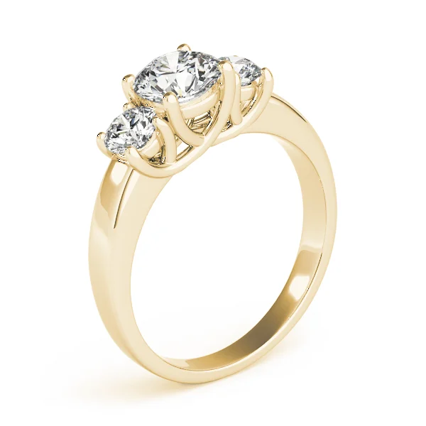 3-Stone Trellis Engagement Rings - Image 8