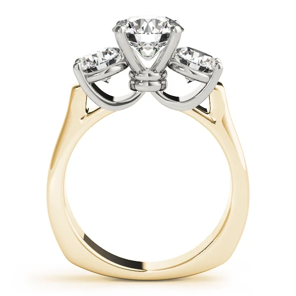 3-Stone Round Engagement Ring - Image 6