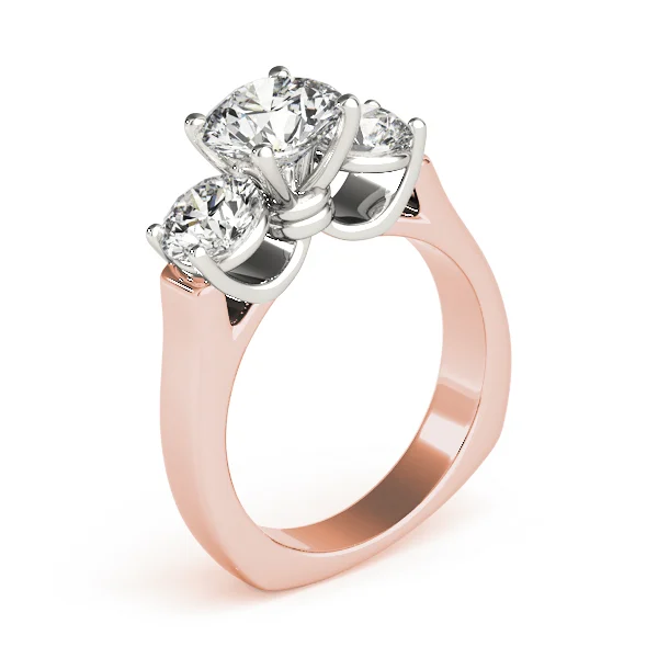3-Stone Round Engagement Ring - Image 12