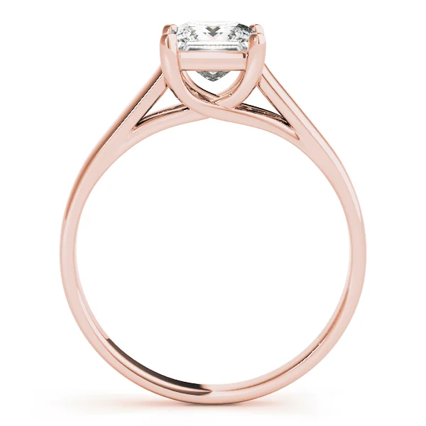 Trellis Princess Cut Solitaire Engagement Ring - Image 10