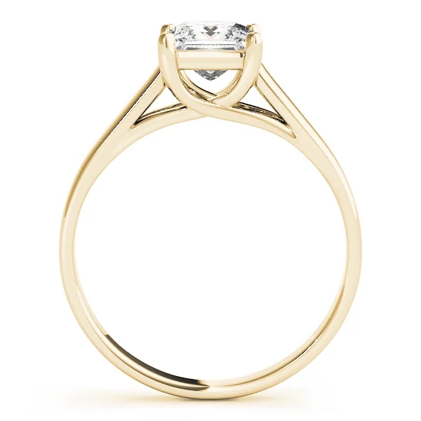 Trellis Princess Cut Solitaire Engagement Ring - Image 6