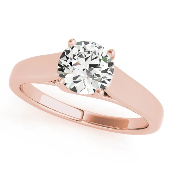 Solitaire Trellis Engagement Ring - Image 9