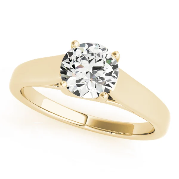 Solitaire Trellis Engagement Ring - Image 5