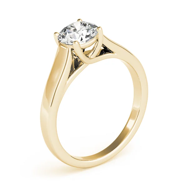Solitaire Trellis Engagement Ring - Image 8