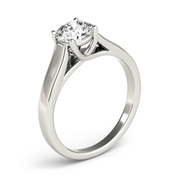 Solitaire Trellis Engagement Ring - Image 4