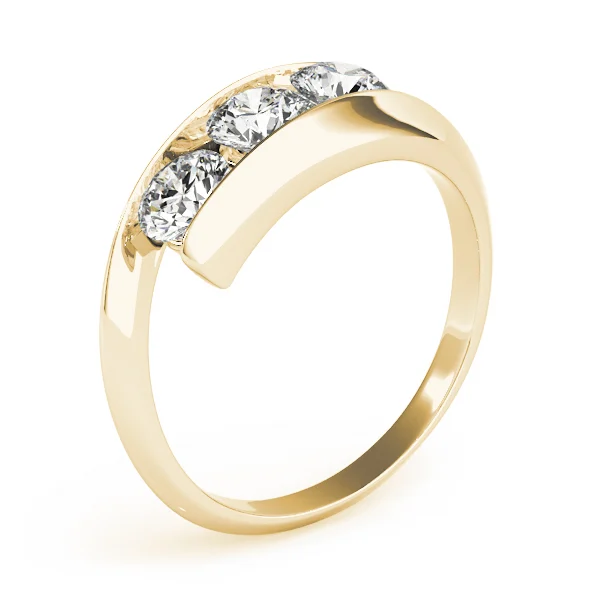 3-Stone Bypass Engagement Rings - Image 8
