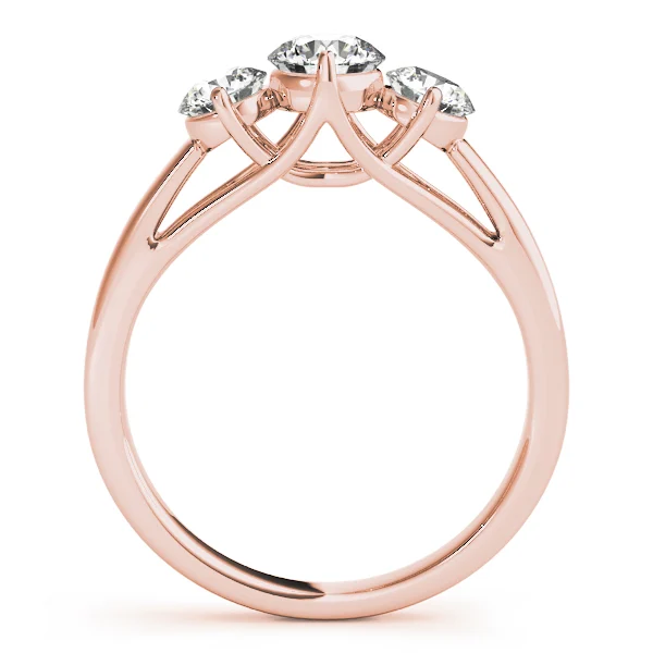 3-Stone Trellis Engagement Rings - Image 10